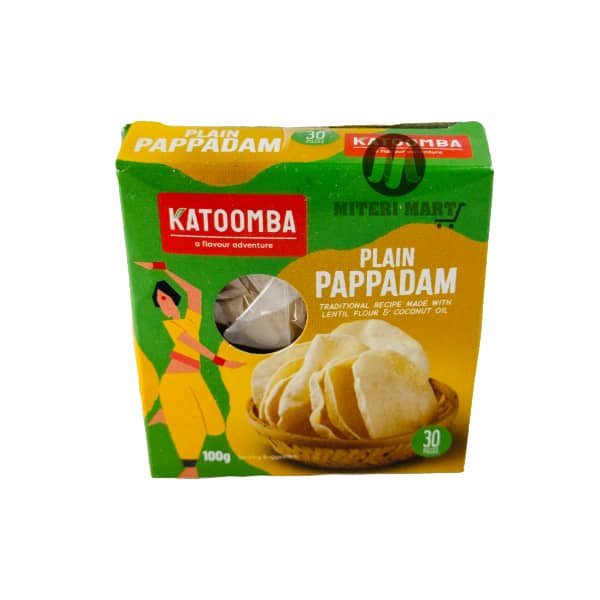 Plain Pappadum 100g