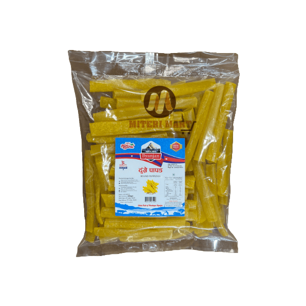Dhungre Papad (Round Pappadum) 300g