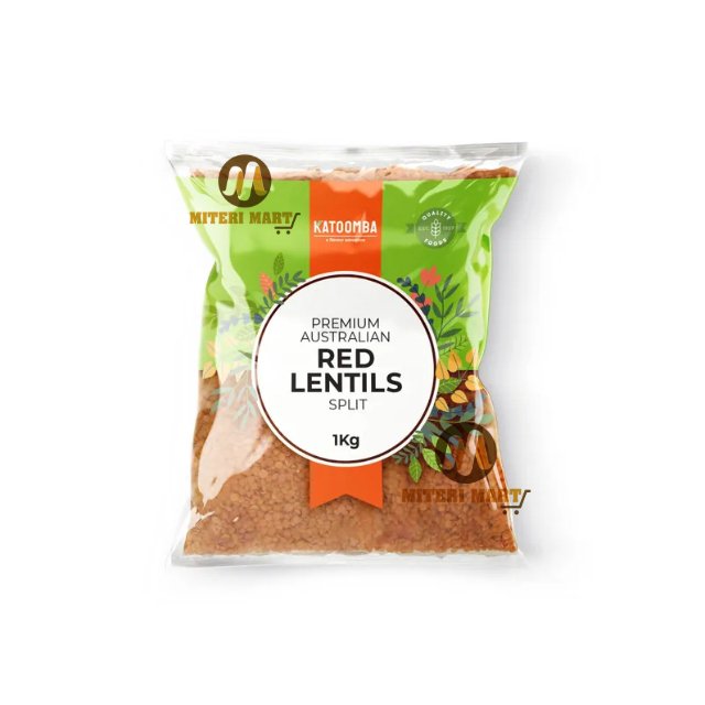 KT Red Lentils Split 1kg