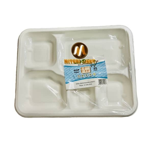 5 Comp Plates 25pcs