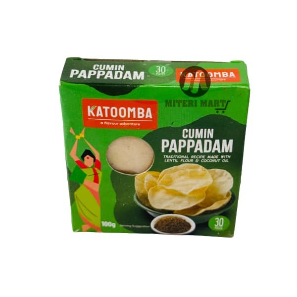 Cumin Pappadum 100g